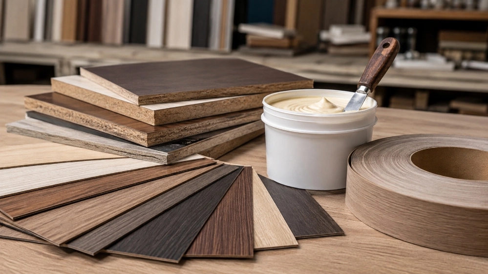 Selling HPL coating glue for wood, cabinet and decoration industries